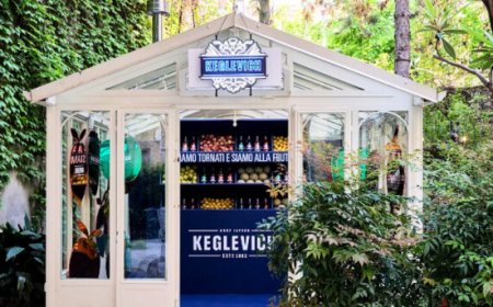 Keglevich. Un pop up bar per svelare la nuova brand identity