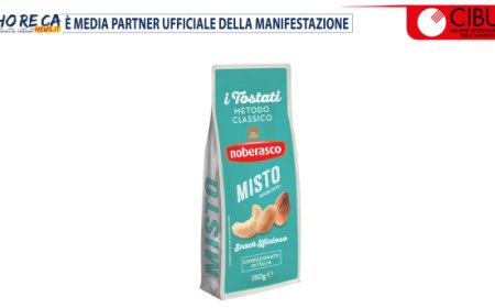 Noberasco a Cibus 2024 con la linea ''I Tostati'' nel nuovo pack alluminato