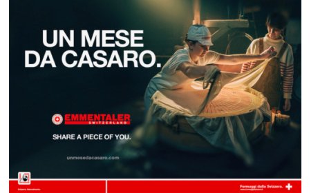 Emmentaler svizzero DOP ha scelto il creator Matteo Rizzi per vivere Un Mese da Casaro