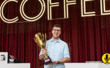 Il miglior barista d’Italia Federico Pinna vola a Busan per vincere il titolo mondiale