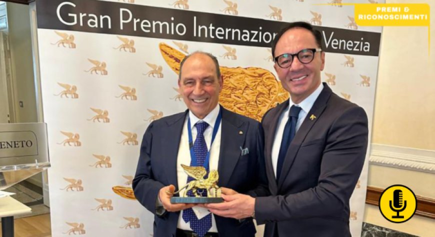Il Leone D’Oro di Venezia va ad Angelo Simonetti, fondatore di Caffè Toraldo