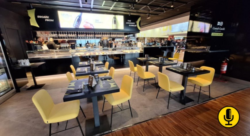 Chef Express apre il nuovo Sparkling Bar all’Aeroporto di Milano Bergamo