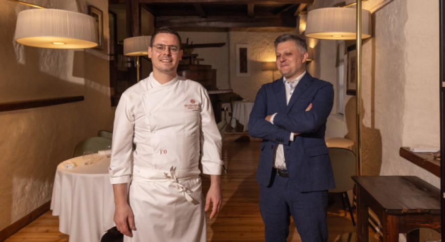 Al ristorante stellato Vecchio Ristoro, chef Oggioni punta su materie prime e sapori fuori dal comune