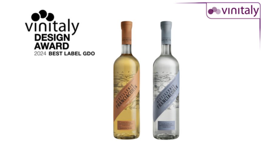 A Distillerie Franciacorta il premio ''Best GDO Label" al Vinitaly Design Award