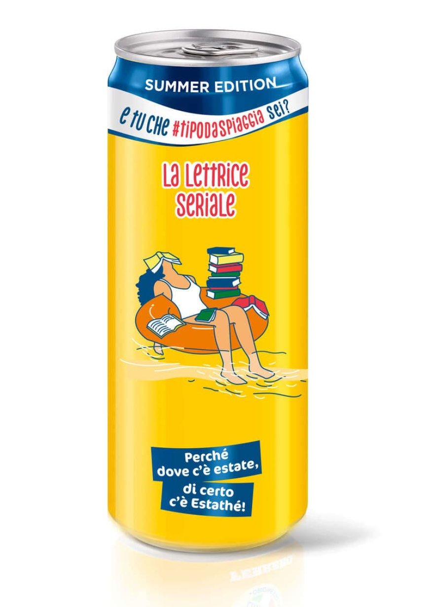 La nuova limited edition Estathé sui 'tipi da spiaggia'