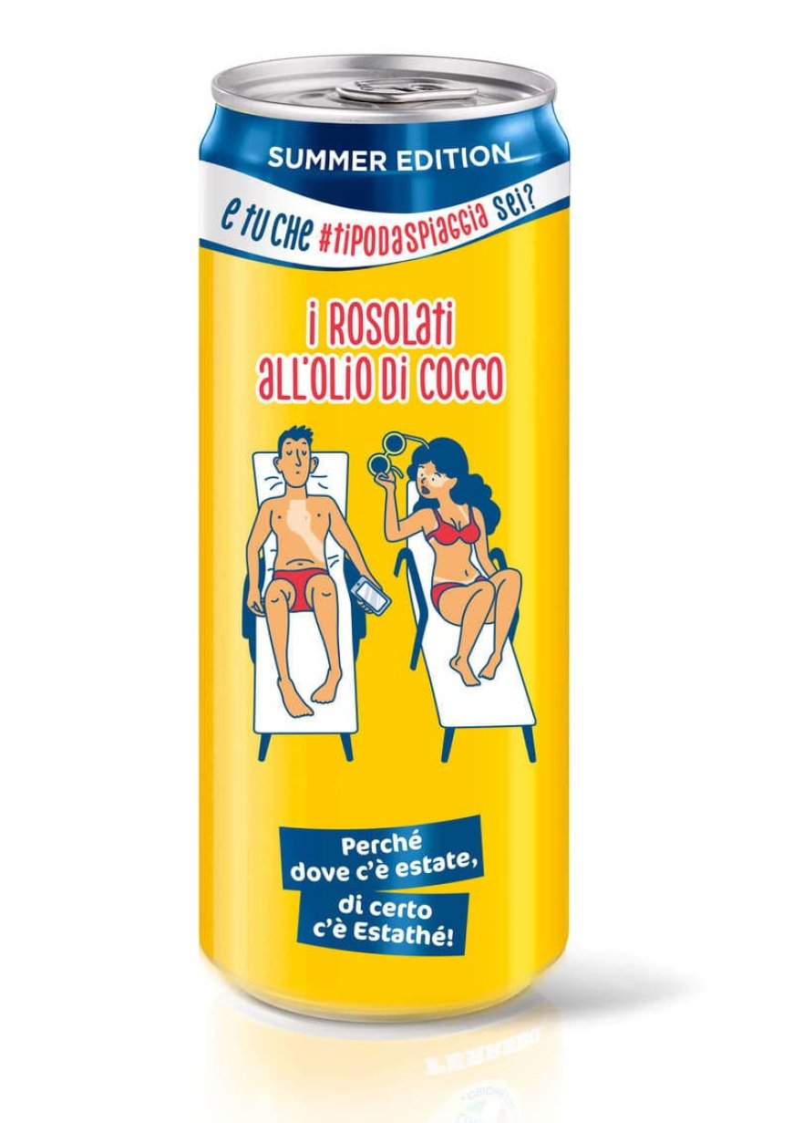 La nuova limited edition Estathé sui 'tipi da spiaggia'