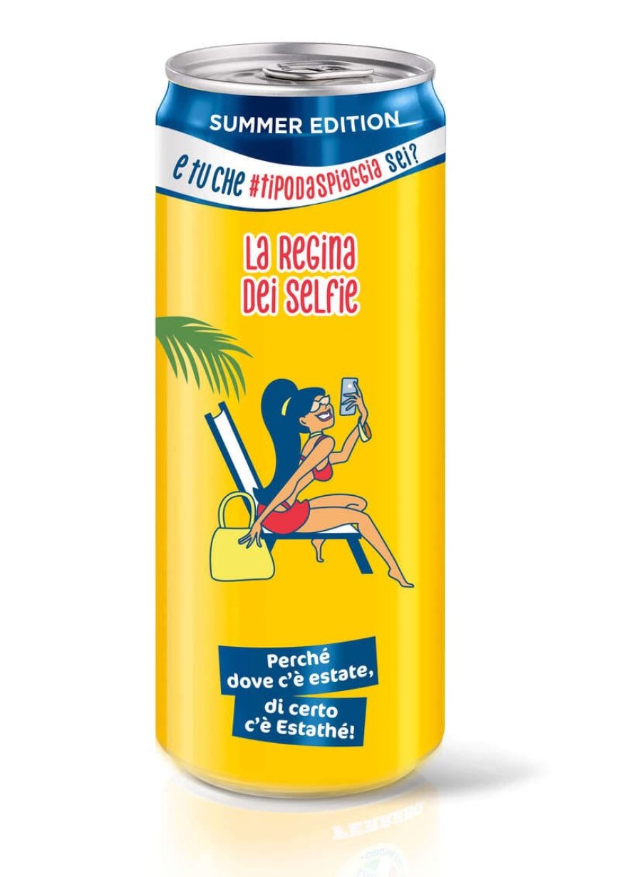 La nuova limited edition Estathé sui 'tipi da spiaggia'