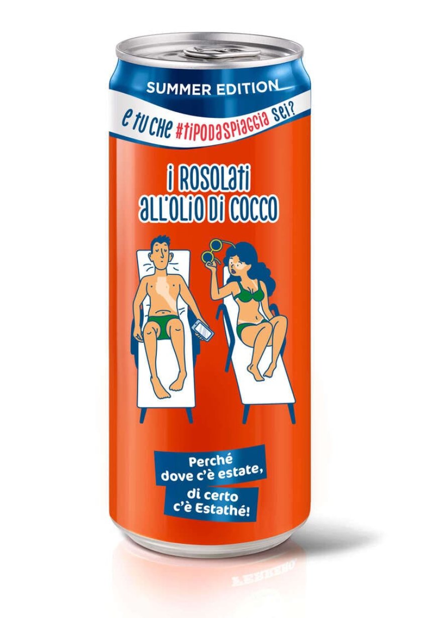 La nuova limited edition Estathé sui 'tipi da spiaggia'