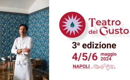 Chef Marco Ambrosino al Teatro del Gusto di Napoli