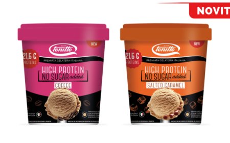 Tonitto 1939 realizza la nuova linea di gelati healthy “High Protein - senza zuccheri aggiunti”