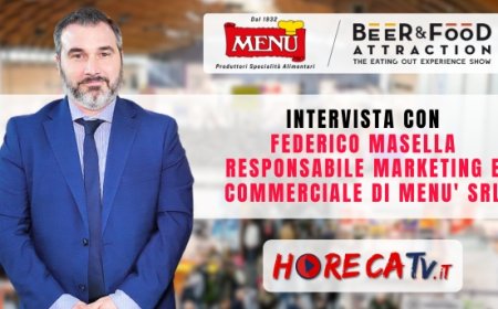 HorecaTv a Beer&Food Attraction 2024: Intervista con Federico Masella di Menù Srl