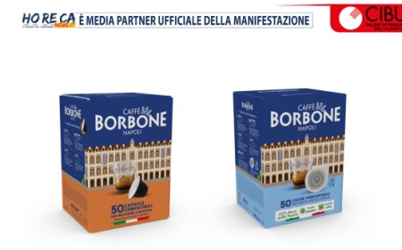 Caffè Borbone presenta a Cibus 2024 i nuovi packaging delle miscele in cialda e in capsule per la GDO