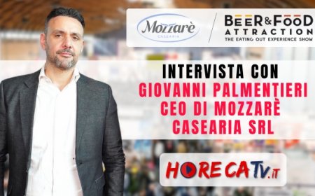 HorecaTv a Beer&Food Attraction 2024: Intervista con Giovanni Palmentieri di Mozzarè Casearia