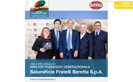 Fratelli Beretta vince il "Premio Di padre in figlio - il gusto di fare impresa”