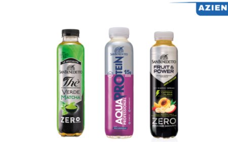 L'ampia offerta beverage di Acqua Minerale San Benedetto a Venditalia 2024