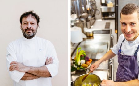 Ugo Alciati e Daniel Zeilinga assieme per una cena a 4 mani al  Fàula Ristorante di Casa di Langa