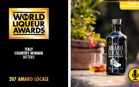 207 Amaro Locale è il miglior amaro del mondo 2024