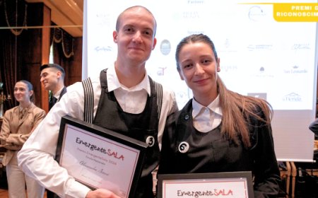 Alessia Rivano e Alessandro Scarsi vincitori ex aequo di Emergente Sala 2024