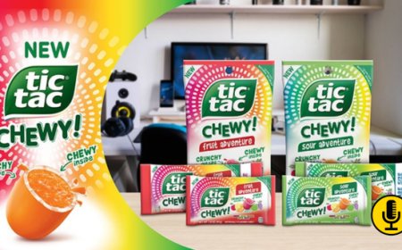 Ferrero: in Nord America debuttano le nuove Tic Tac Chewy