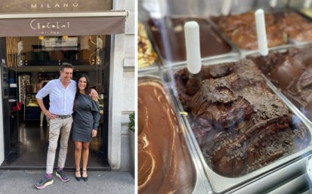 Donna Elvira e Chocolat Milano presentano il nuovo gelato al gusto di Cioccolato al Sale!