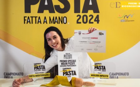 Ylenia Parente è la vincitrice del Campionato della Pasta fatta a mano