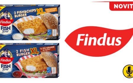Findus rilancia la linea Fish Bar con due referenze in formato XL: Fish Burger e Fish&Chips Burger
