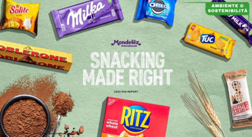 Mondelēz International pubblica il report ''Snacking Made Right''