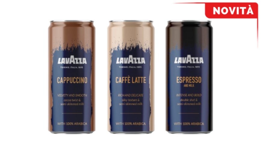 Lavazza propone il suo caffè in tre versioni Ready to Drink