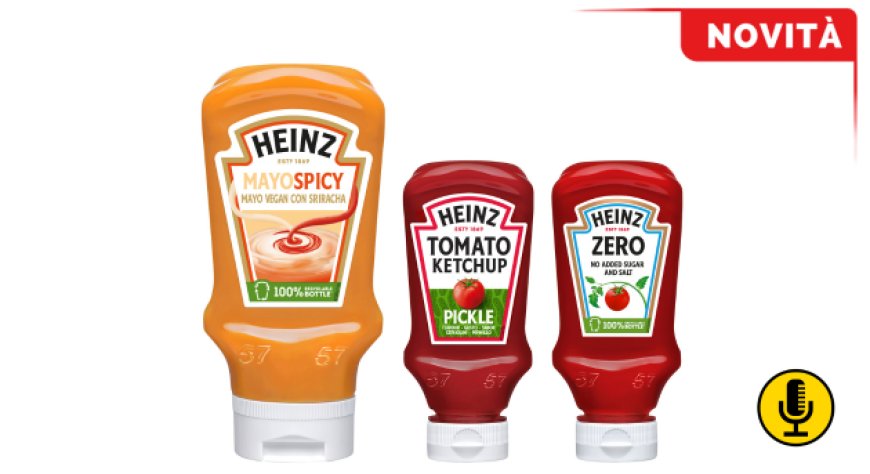 Innovazione Heinz: nuovi sapori e formati per il 2024