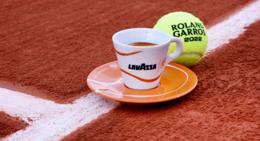 Lavazza torna sui campi del Roland-Garros