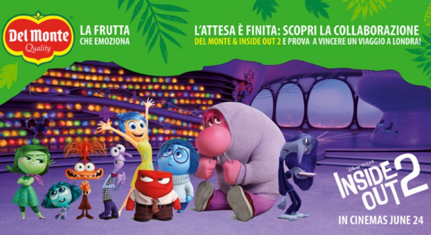 Fresh Del Monte annuncia una partnership con  Disney e Pixar