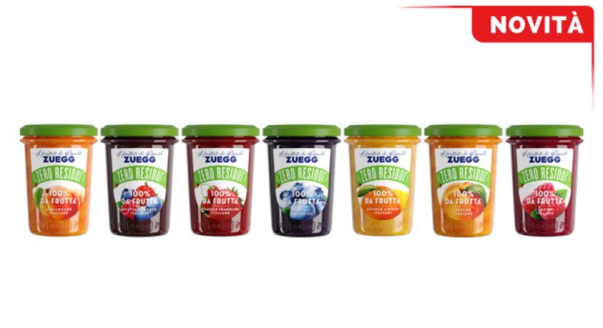 Zuegg presenta la nuova linea di composte ''Zero Residui 100% da Frutta''