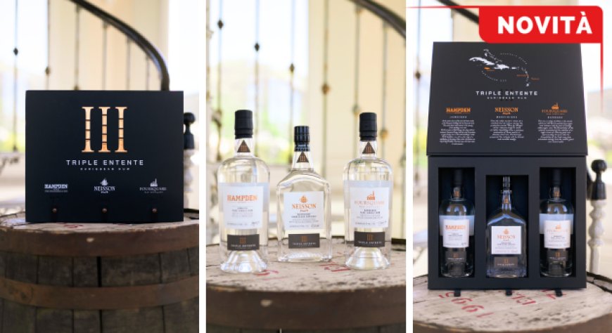 Velier presenta il cofanetto Triple Entente: tre Rum Bianchi da Barbados, Martinica e Giamaica