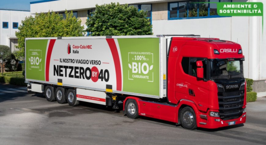 Coca-Cola HBC e Casilli Enterprise puntano sui veicoli a biocarburante per il trasporto del PET