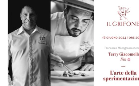 Terry Giacomello ospite al ristorante ''Il Grifone'' di Palazzo di Varignana