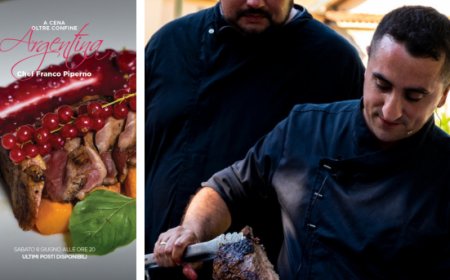 Cene Oltre Confine: Chef Piperno porta l'Argentina a Villa Terzaghi