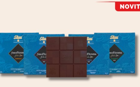 Il Maestro Andrea Slitti presenta la nuova linea di cioccolato premium ''Fino de Aroma''