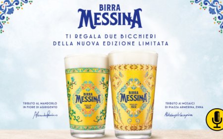 Birra Messina presenta i nuovi bicchieri in edizione limitata