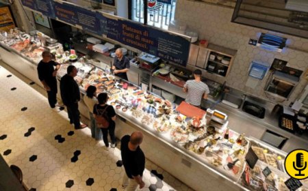 A cena da Bistrot Pedol, la storica pescheria di Milano