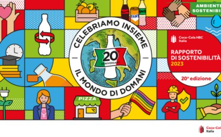 Coca-Cola HBC Italia pubblica il suo ventesimo Rapporto di Sostenibilità