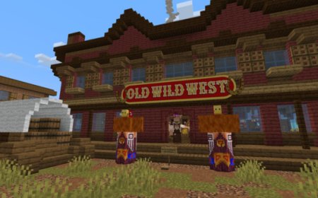 Old Wild West su Minecraft e l'hamburger limited ispirato al videogioco