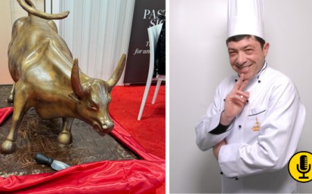 Fiasconaro al New York Summer Fancy Food: successo per la riproduzione in cioccolato del Toro di Wall Street