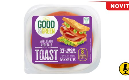 Arriva Good&Green affettato vegetale Toast di FelsineoVeg