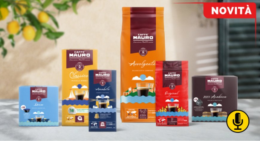 La nuova identità mediterranea di Caffè Mauro
