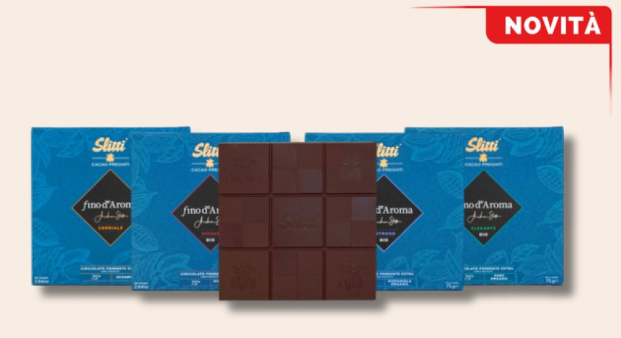 Il Maestro Andrea Slitti presenta la nuova linea di cioccolato premium ''Fino de Aroma''