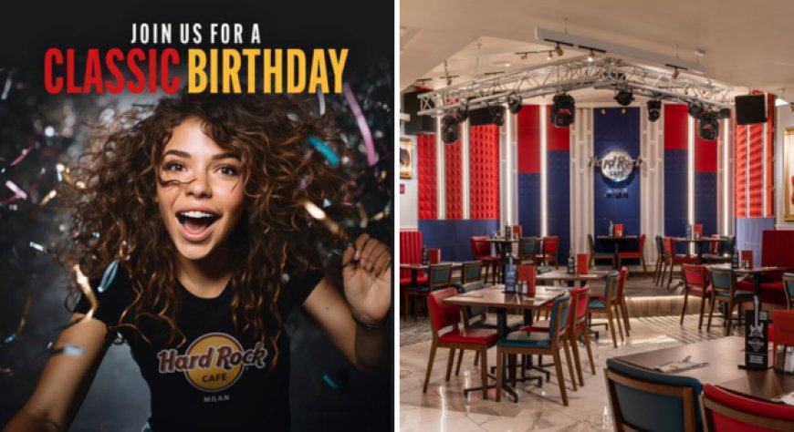 Hard Rock Cafe Milan compie 53 anni e festeggia con un party aperto al pubblico