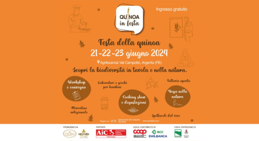 ''Quinoa in festa'': alla scoperta della quinoa italiana e della biodiversità