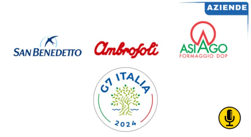 Le eccellenze italiane del food&beverage al G7