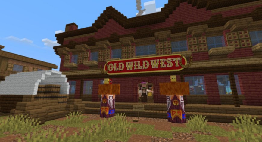 Old Wild West su Minecraft e l'hamburger limited ispirato al videogioco