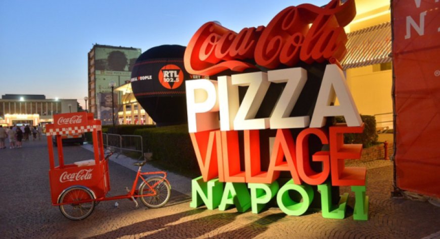 Coca-Cola Pizza Village, record di pubblico nel primo weekend